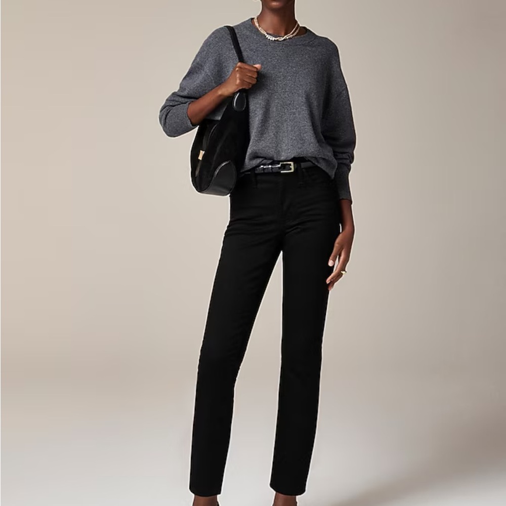 J.Crew Slim Stretch Black Jeans 29